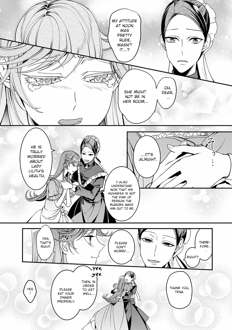 Crimson Shinigami suffered from sleeping princess Chapter 15 Page 14